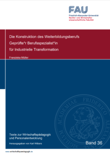 Zum Artikel "Dissertation von Frau Müller aus dem InnoVET-Projekt BIRD als Band 36 der Blauen Reihe erschienen"